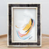 Original Artwork in Bone Inlay Frame, 7x9