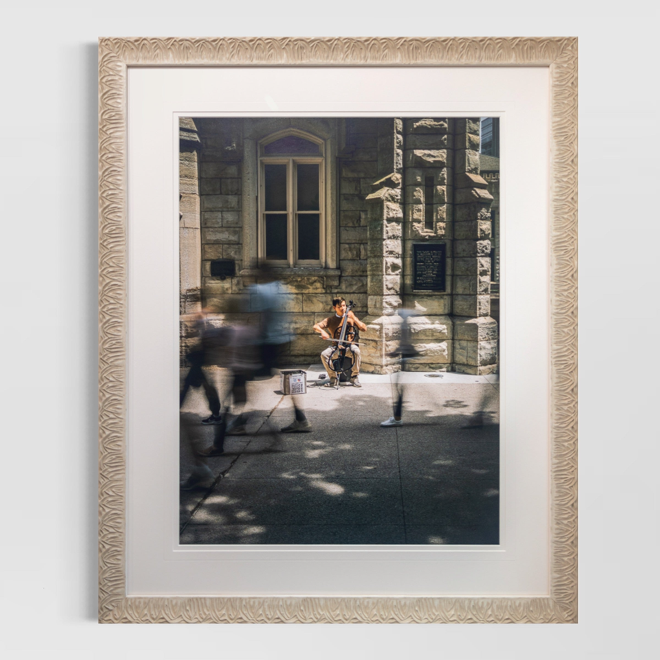 "Street Symphony" Framed Fine Art Photography