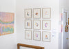 Client S.R.D. - "Joyful Expressions" 9 Piece Gallery Wall