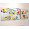 "Sunshine Trio" Triptych 24x30