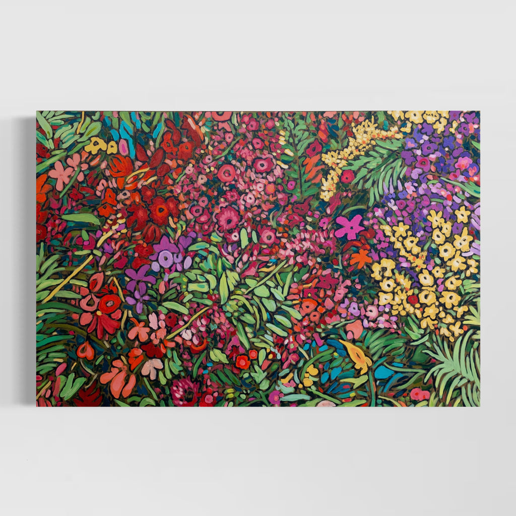 "Tropical Flowers" 24"x36"