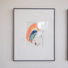 "Joyful Connections" Curated 4 Piece Gallery Wall in black 11x14 frames - Color Punch