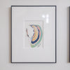 "Joyful Connections" Curated 4 Piece Gallery Wall in black 11x14 frames - Color Punch