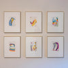 Client S.W. "Joyful Connections" Curated 6 Piece Gallery Wall