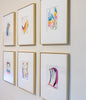 Client S.W. "Joyful Connections" Curated 6 Piece Gallery Wall